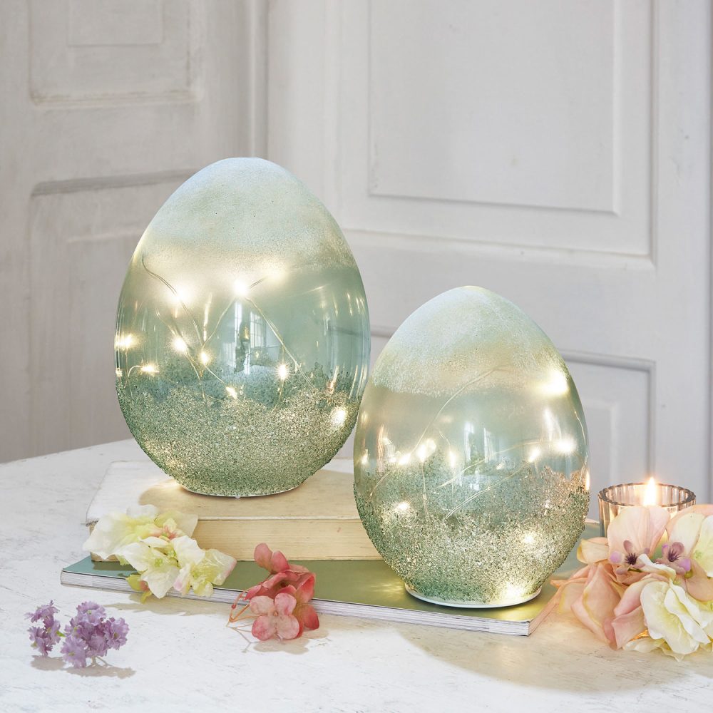 LOBERON LED-Ei 2er Set Borleos