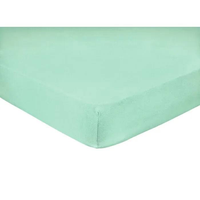Esprit - Uni Jersey Fixleintuch, 200 x 200 cm, Jade