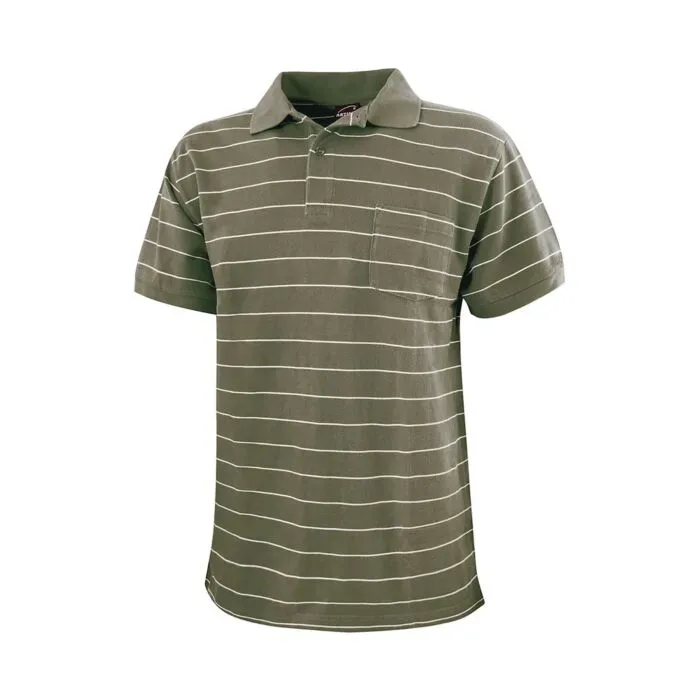 Herren Polo-Piqué-Shirt mit Brusttasche