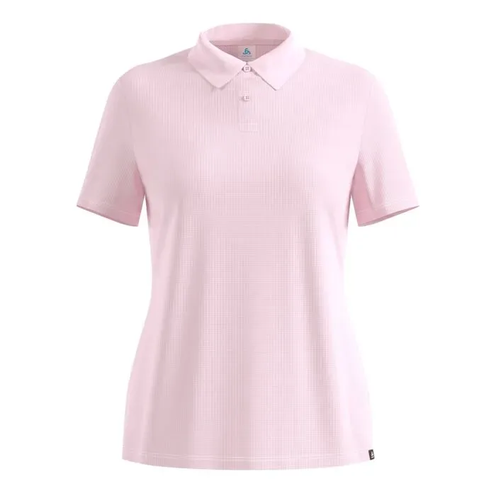 Odlo Cubic Light Poloshirt für Damen - Wandern, Casual Comfort - pink, S