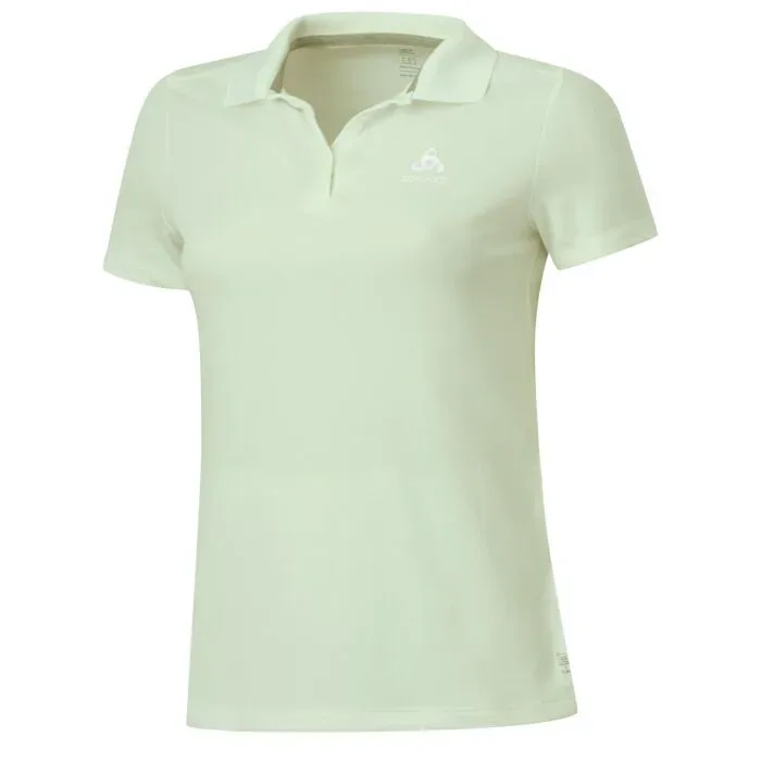 Odlo F-Dry Poloshirt für Damen - Wandern, Casual Comfort - grün, M