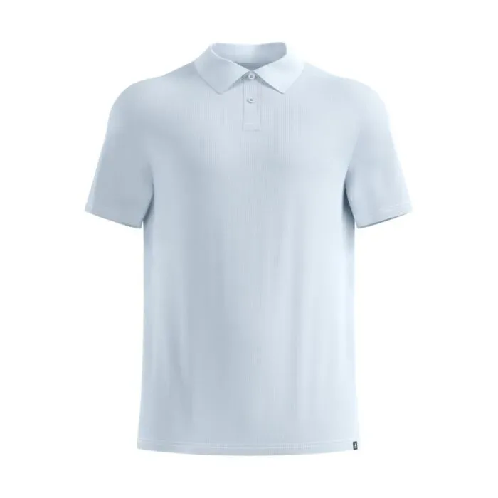 Odlo Cubic Light Poloshirt für Herren - Wandern, Casual Comfort - blau, S
