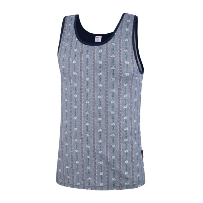 ISA Herren Edelweiss Shirt ohne Ärmel