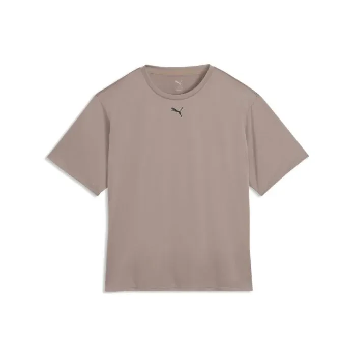 PUMA Damen Yogashirt Essential hellbraun | S