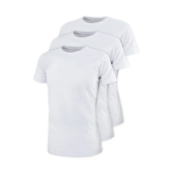 Herren Rundhalsshirt 3er Pack