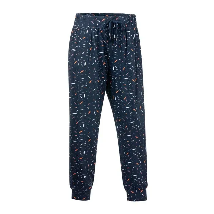 Bedruckte Jerseyhose lang