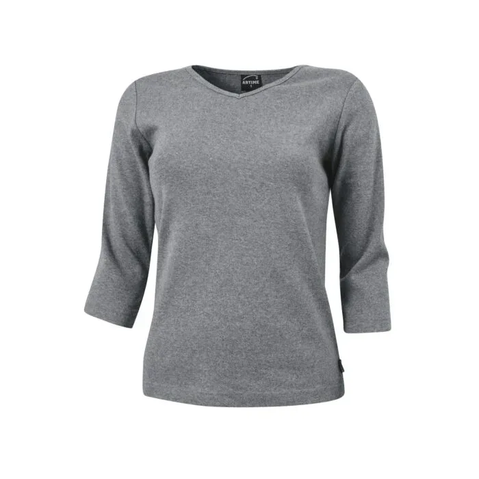 Ripp V-Neck 3/4 Arm Shirt