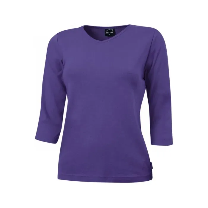 Ripp V-Neck 3/4 Arm Shirt