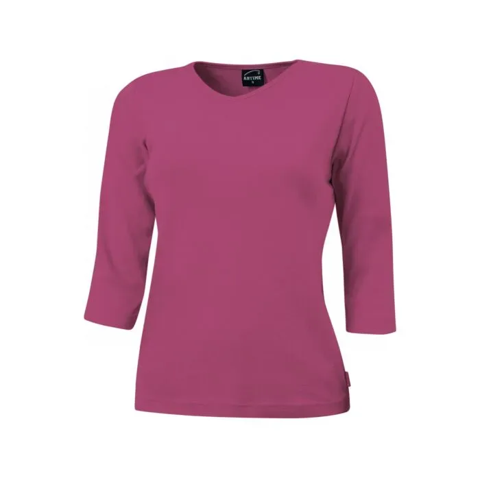 Ripp V-Neck 3/4 Arm Shirt