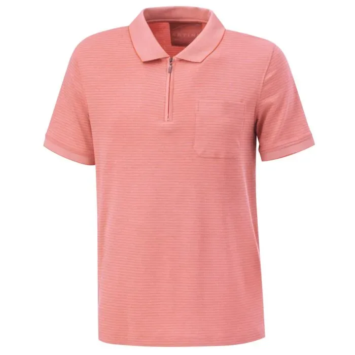 Poloshirt Herren mit Reissverschluss