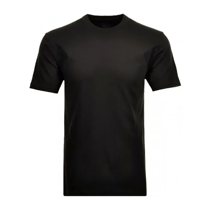 Ragman - T-Shirt  2er Pack Bequem sitzend, für Herren, Schwarz, Größe 4XL