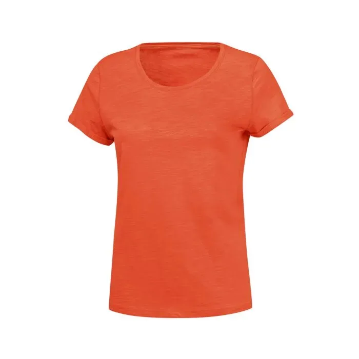 Basic T-Shirt Flammgarn-Optik