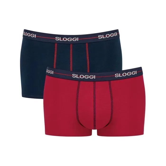 Sloggi - Boxershort  Figurbetont-Start Hipster C2P box, für Herren, Multicolor, Größe L