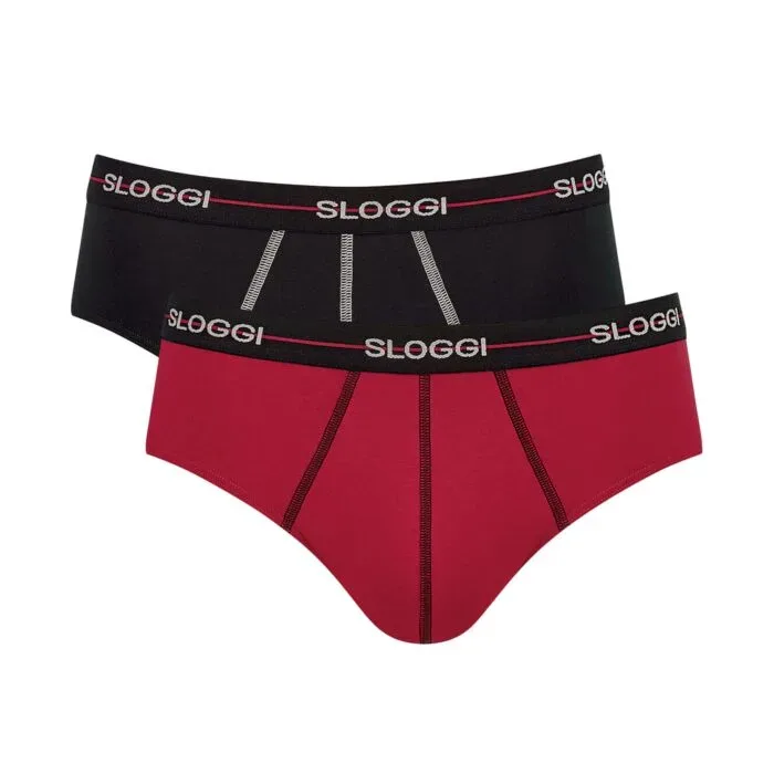 Sloggi - Slip  Figurbetont-Start midi C2P box, XXL, Multicolor