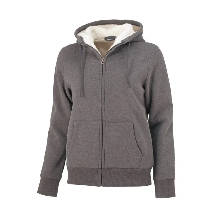 Sweatjacke mit Teddyfleece