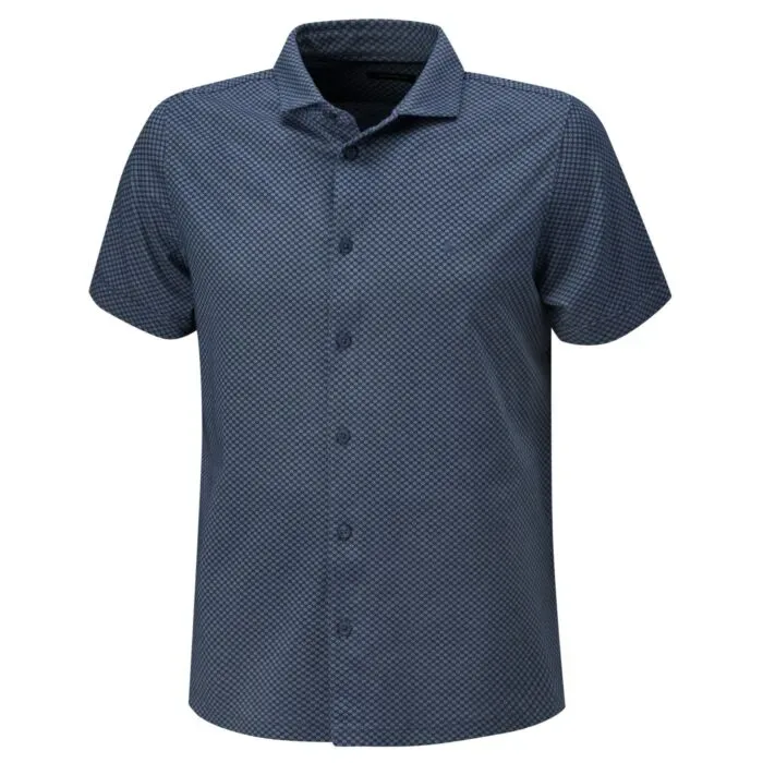 Ragman Kurzarmhemd Jacquard