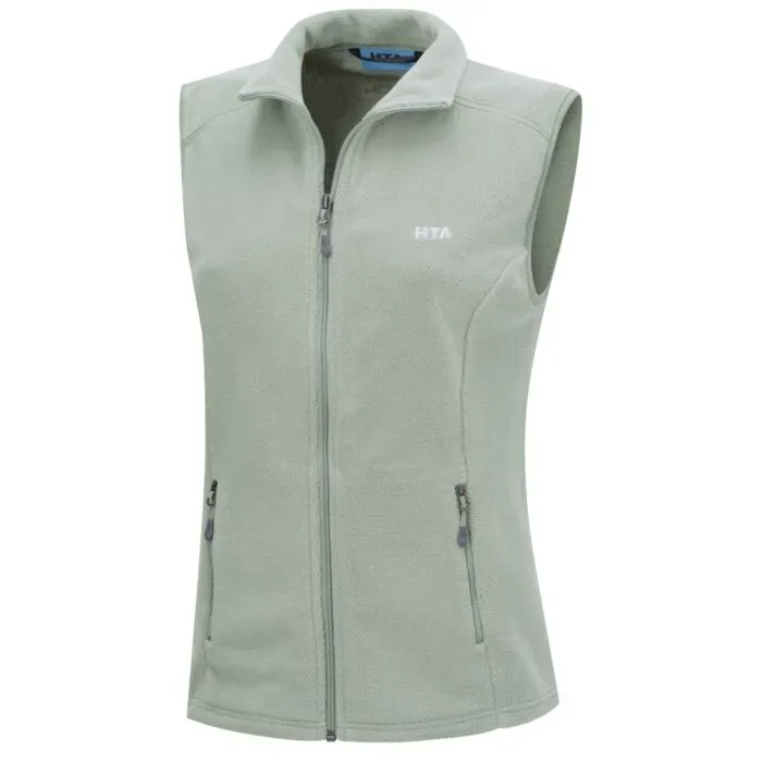 Fleece-Gilet Damen mit Stehkragen