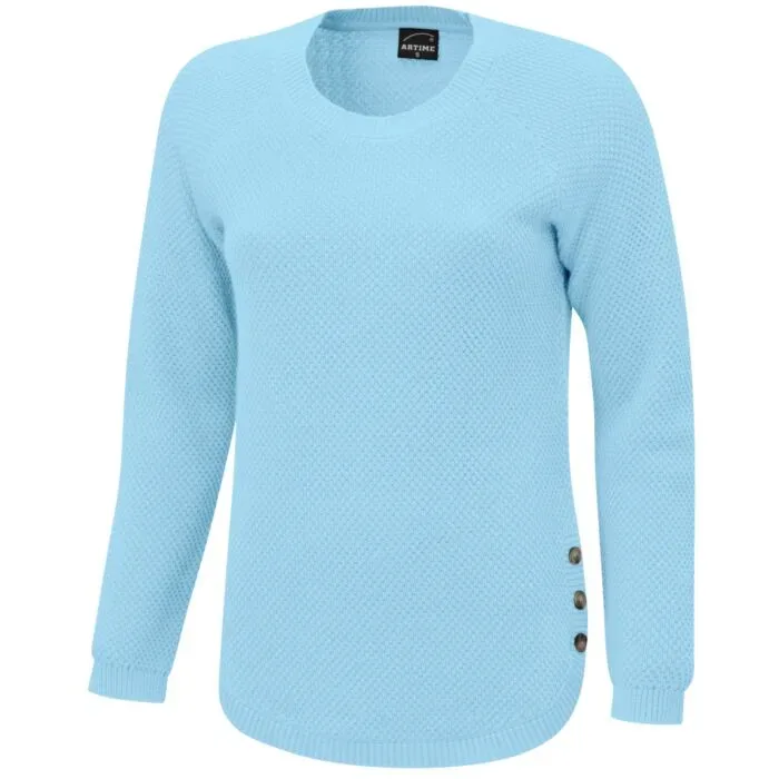 Damen Strickpullover mit Struktur