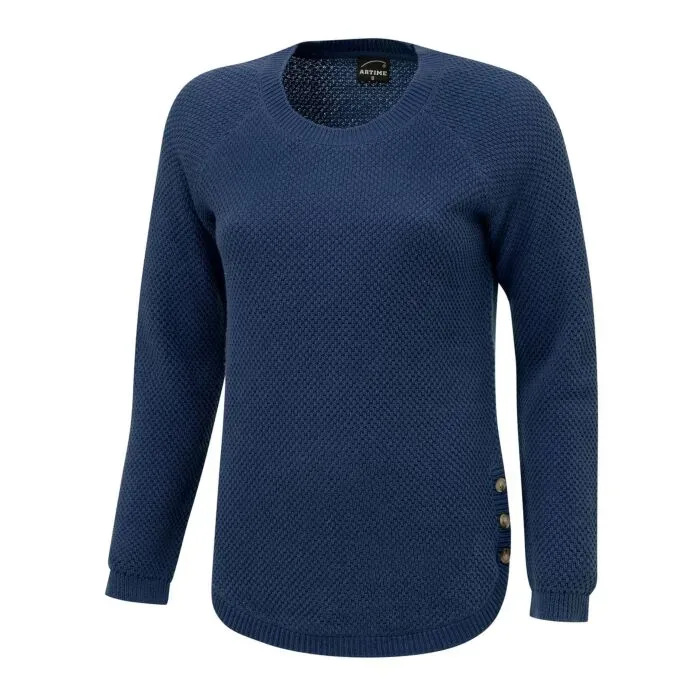 Damen Strickpullover mit Struktur