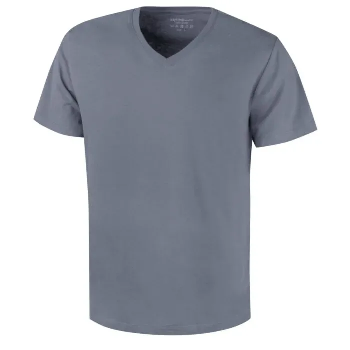 Basic Herren V-Neck T-Shirt GOTS-Zertifiziert