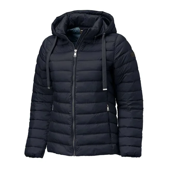 Steppjacke mit abknöpfbarer Kapuze