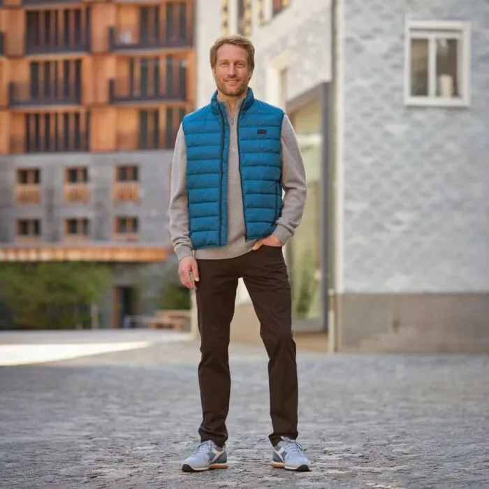 Leichte Herren Steppweste
