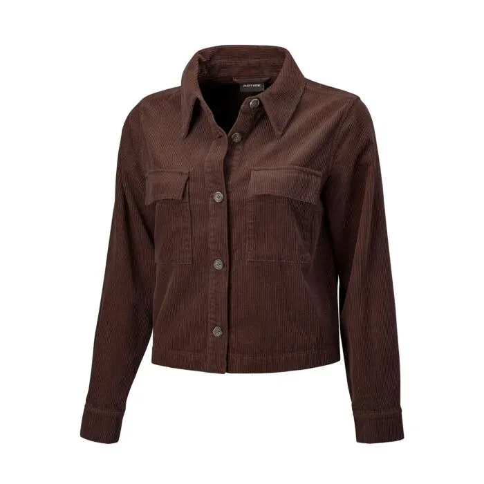 Kurz geschnitten Cordjacke