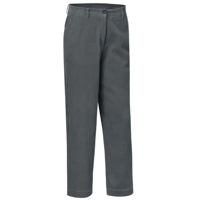 Weite Cordhose mit Gurtschlaufen