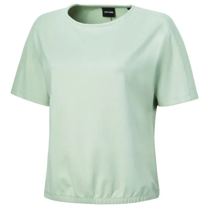 T-Shirt mit geripptem Ärmeldetail