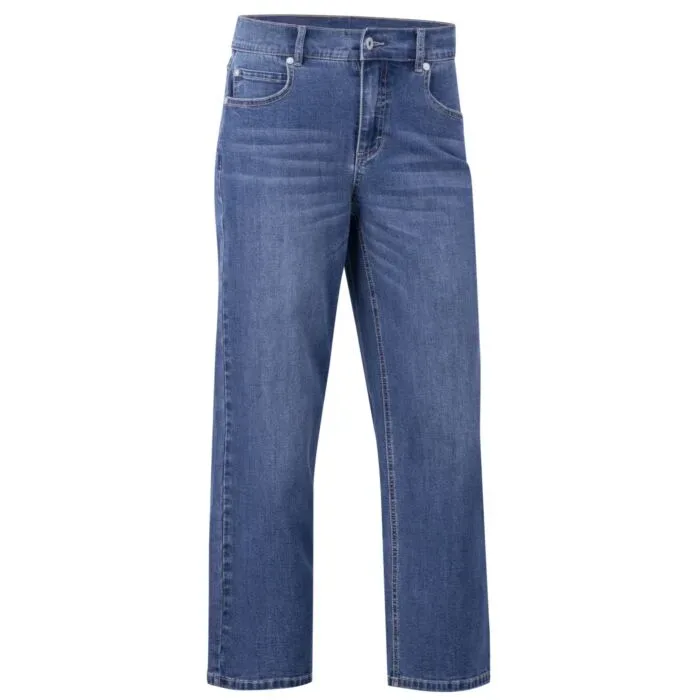 Damen Wide Leg 5-Pocket Hose mit Stretchanteil
