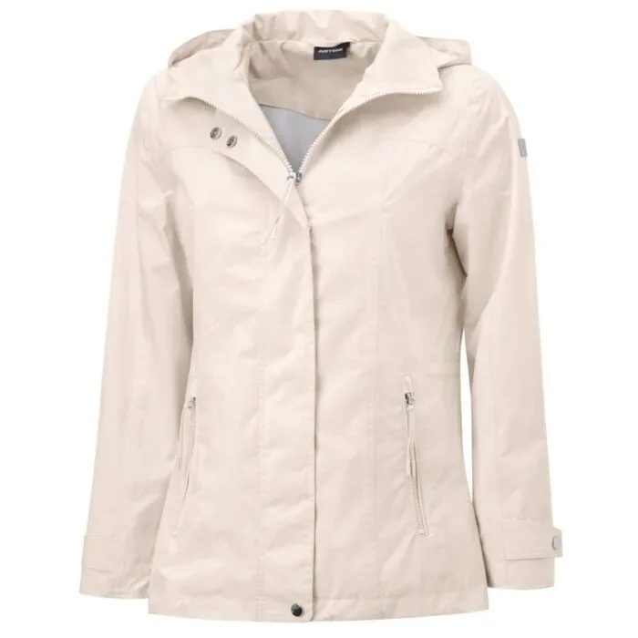 Wasserdichte Funktionsjacke mit abnehmbarer Kapuze