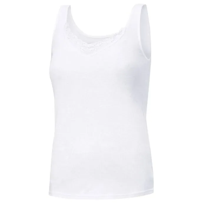 Spitzen Tank Top 3er pack inkl. Waschbeutel