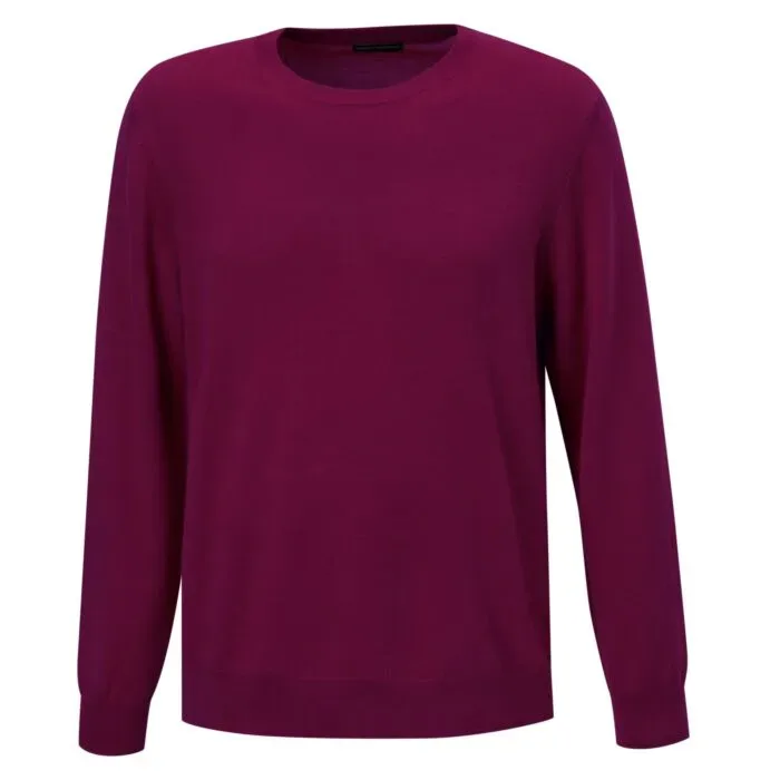 Feinstrick Pullover mit Merinowolle