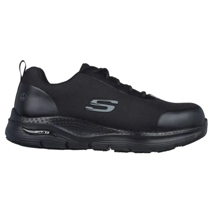 Skechers Work Herren Sicherheitsschuh Arch Fit Ringstap schwarz