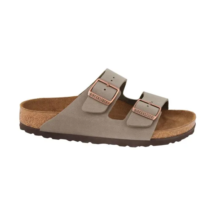 Birkenstock Arizona Birko-Flor® Regular Fit Herren Slipper Grau, Herren, Größe: 44