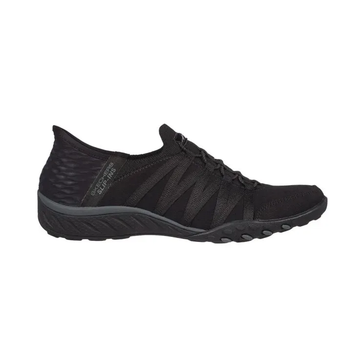 Skechers - Slips-ins Breathe Easy Roll With Me, für Damen, Schwarz, Größe 37
