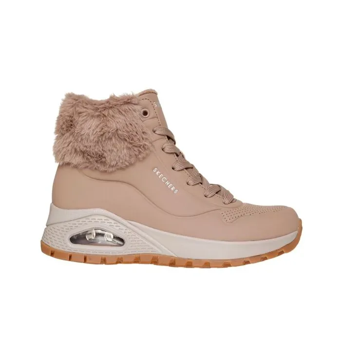 Skecher Street Uno - Stand on Air Schnürstiefel für Damen taupe