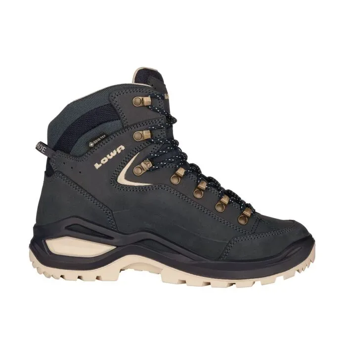 LOWA Renegade Evo Gore-Tex® Damen Wanderschuh Blau, Damen, Größe: 6 1/2