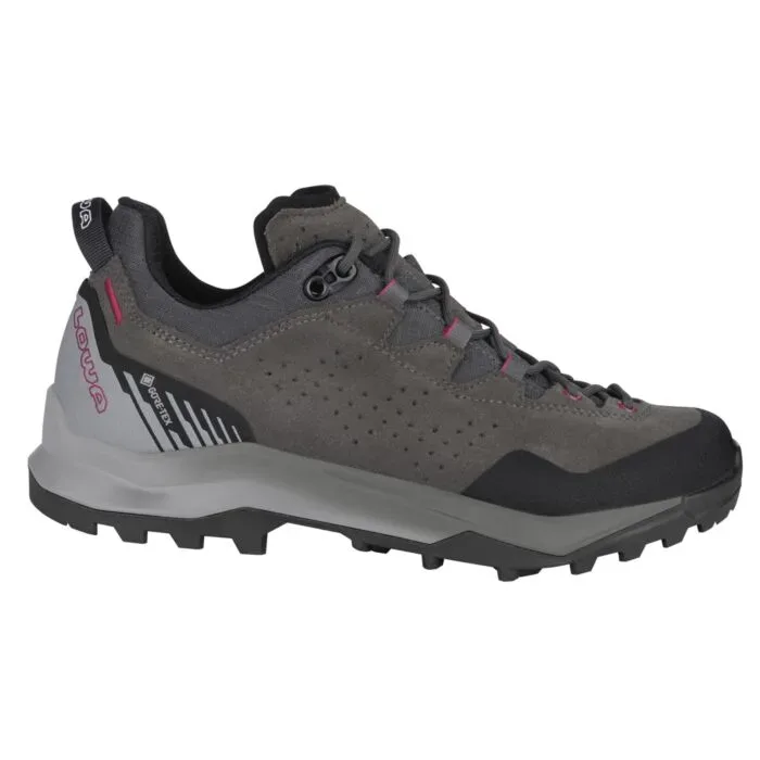 LOWA Explorer Gore-Tex® Damen Trekkingschuh Grau, Damen, Größe: 8