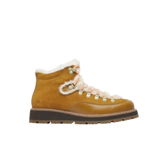 Merrell Sugarloaf Mid Lace Cozy Stiefel camel