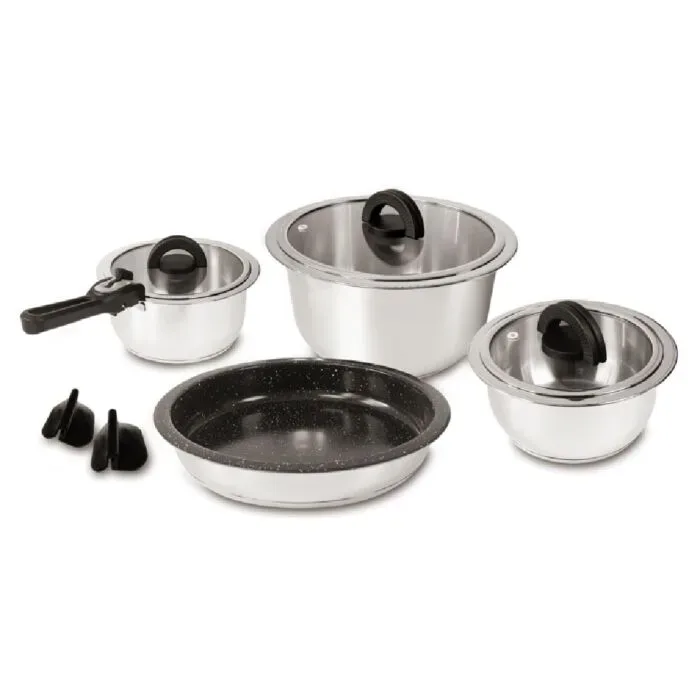 Topfset click-on 10-teilig