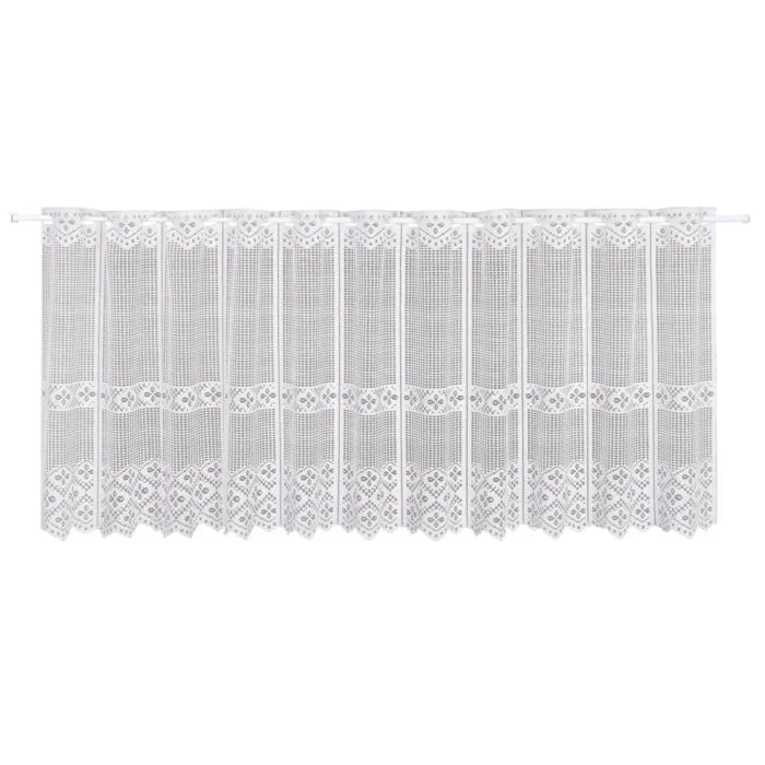 Gerster Collection - Scheibengardinen, 150X45CM, Weiss