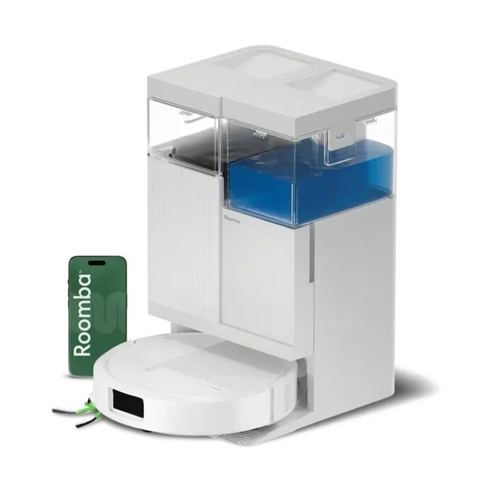 iRobot Roomba Plus 515 Combo Dock Weiss Staubsauger Roboter – Staubsauger Roboter/Saugroboter