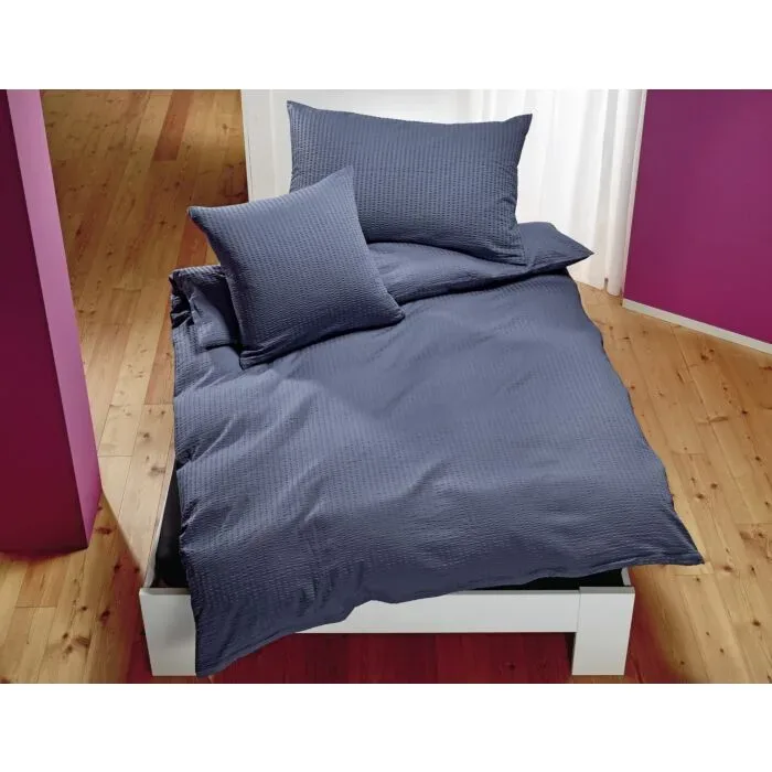 Home Fashion Kopfkissenbezug anthrazit 65x65 cm
