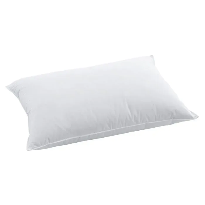 Billerbeck Kissen Soft Weiss Federn 65 cm 100 cm - Material: 100% Baumwolle - Schweizer Möbelhersteller - Kissen