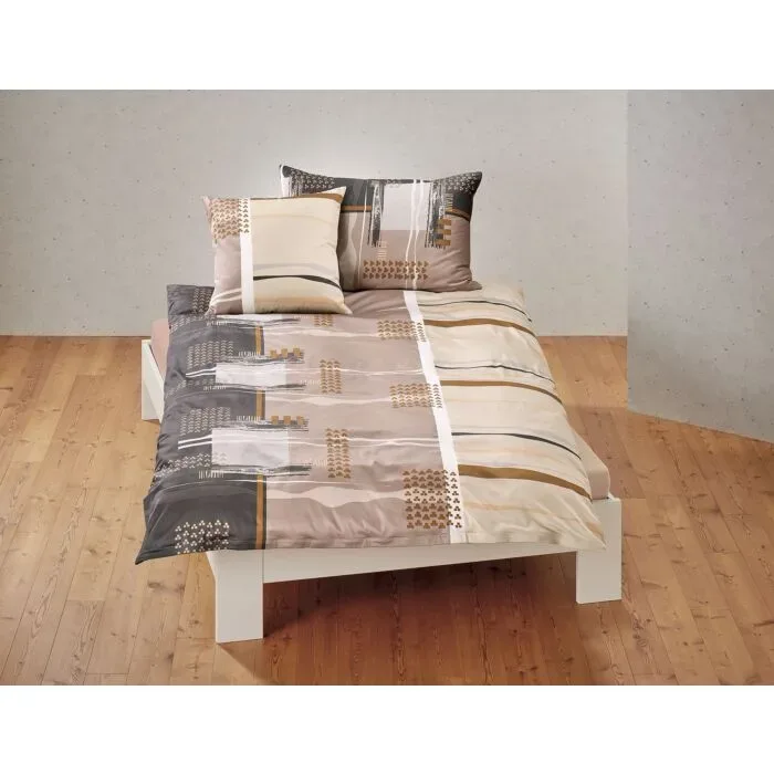 Bettwäsche mit moderner Musterung – Kissenbezug – 65x65 cm