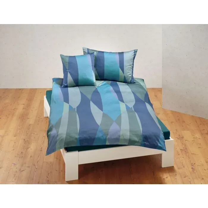 Bettwäsche mit farbenfrohem geometrischen Muster – Kissenbezug – 65x65 cm