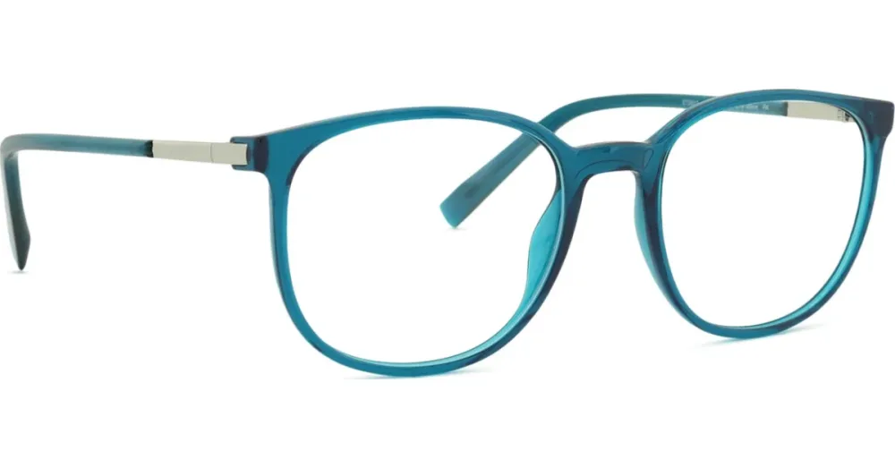 Charmant GmbH Europe Esprit 33517 Damen-Brille inkl. Gläser Vollrand Rund Kunststoff-Gestell 51/19/140, Grau