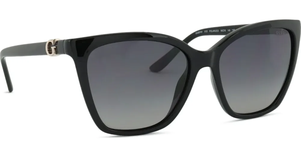 Marcolin Deutschland GmbH Guess GU00191 Damen-Sonnenbrille Vollrand Quadratisch Kunststoff-Gestell, Schwarz