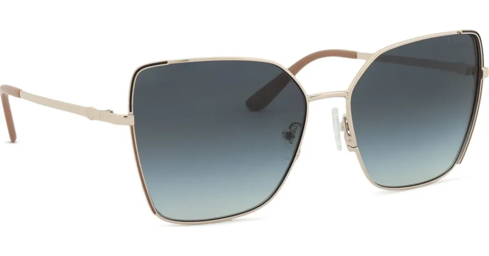 Marcolin Deutschland GmbH Guess GU00192 Damen-Sonnenbrille Vollrand Butterfly Metall-Gestell, Gold